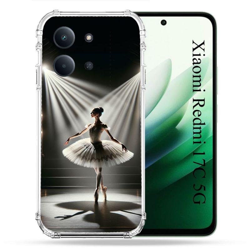 Coque Renforcée Pour Xiaomi Redmi 17C 5G Danseuse Lumière