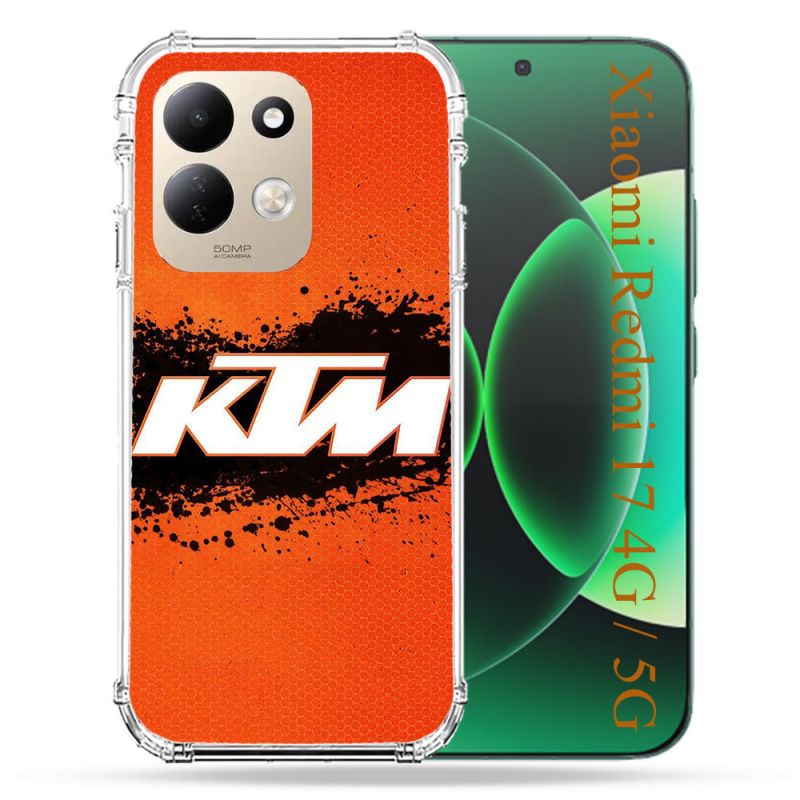 Coque Renforcée Pour Xiaomi Redmi 17 4G / 5G Moto KTM