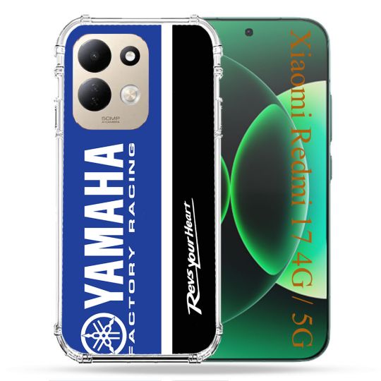 Coque Renforcée Pour Xiaomi Redmi 17 4G / 5G Moto Yamaha