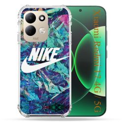 Coque Renforcée Pour Xiaomi Redmi 17 4G / 5G Nike Turquoise
