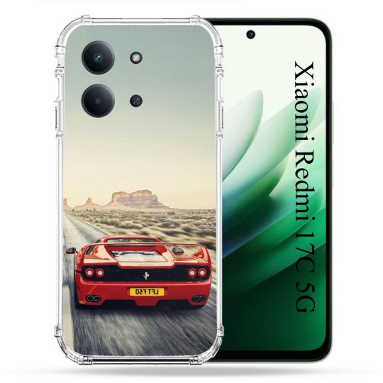 Coque Renforcée Pour Xiaomi Redmi 17C 5G Ferrari F50