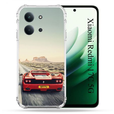 Coque Renforcée Pour Xiaomi Redmi 17C 5G Ferrari F50