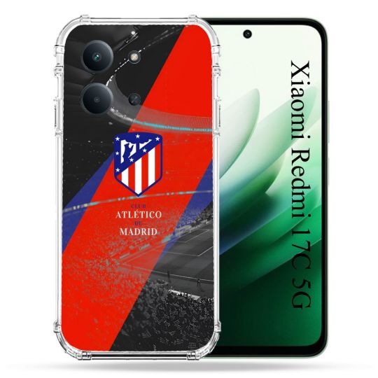 Coque Renforcée Pour Xiaomi Redmi 17C 5G Foot Athletico Madrid