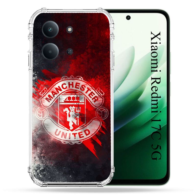 Coque Renforcée Pour Xiaomi Redmi 17C 5G Foot Manchester United