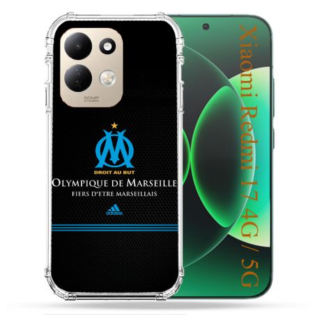 Coque Renforcée Pour Xiaomi Redmi 17 4G / 5G Olympique Marseille OM Fier etre Marseillais
