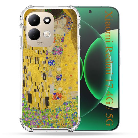 Coque Renforcée Pour Xiaomi Redmi 17 4G / 5G Peinture Le Baiser