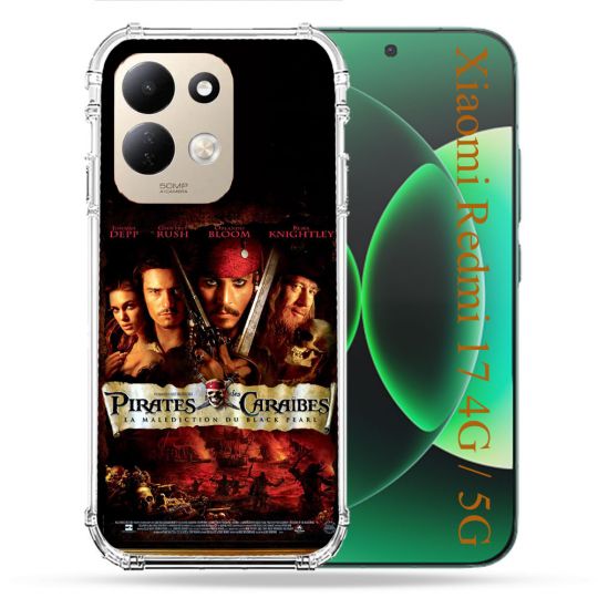 Coque Renforcée Pour Xiaomi Redmi 17 4G / 5G Pirate Des Caraibes