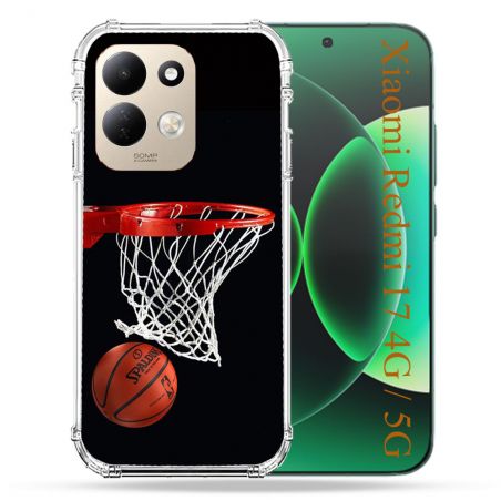 Coque Renforcée Pour Xiaomi Redmi 17 4G / 5G Sport Basket Panier