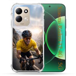 Coque Renforcée Pour Xiaomi Redmi 17 4G / 5G Sport Cyclisme Maillot Jaune