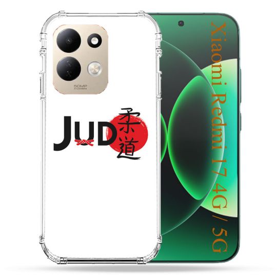 Coque Renforcée Pour Xiaomi Redmi 17 4G / 5G Sport Judo Logo