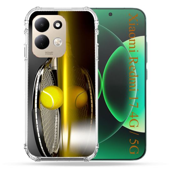 Coque Renforcée Pour Xiaomi Redmi 17 4G / 5G Sport Tennis Reflet