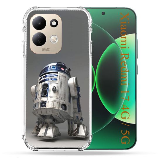 Coque Renforcée Pour Xiaomi Redmi 17 4G / 5G Star Wars - R2D2