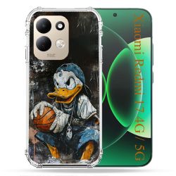 Coque Renforcée Pour Xiaomi Redmi 17 4G / 5G Street Art Donald Duck