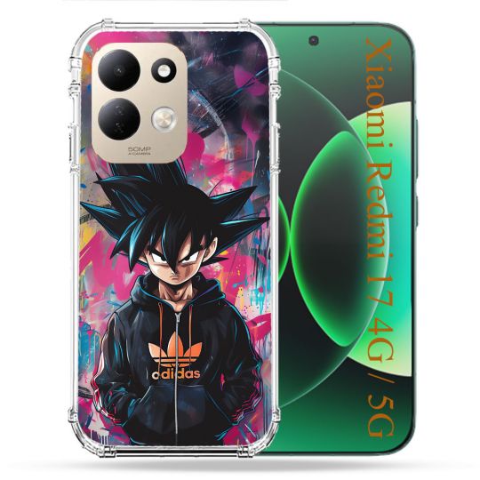 Coque Renforcée Pour Xiaomi Redmi 17 4G / 5G Street Art Sangoku