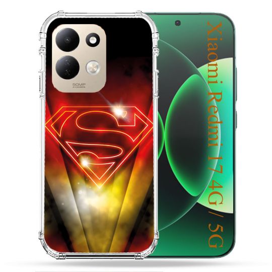 Coque Renforcée Pour Xiaomi Redmi 17 4G / 5G Superman Logo