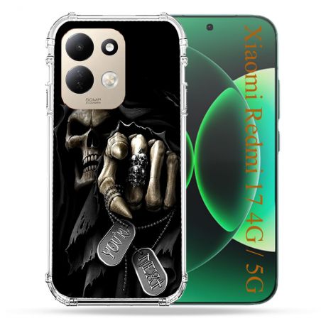 Coque Renforcée Pour Xiaomi Redmi 17 4G / 5G Tete de Mort Your Next