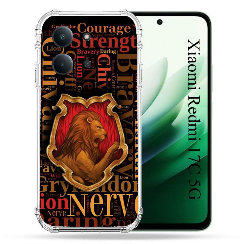 Coque Renforcée Pour Xiaomi Redmi 17C 5G Harry Potter Griffondor