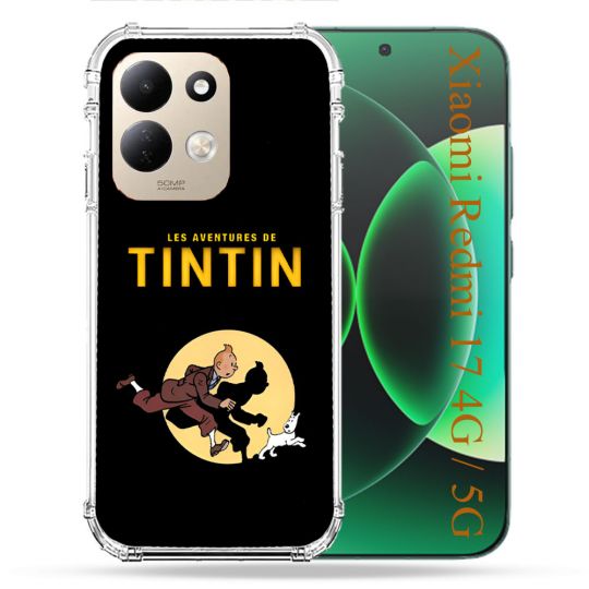 Coque Renforcée Pour Xiaomi Redmi 17 4G / 5G Tintin Classique
