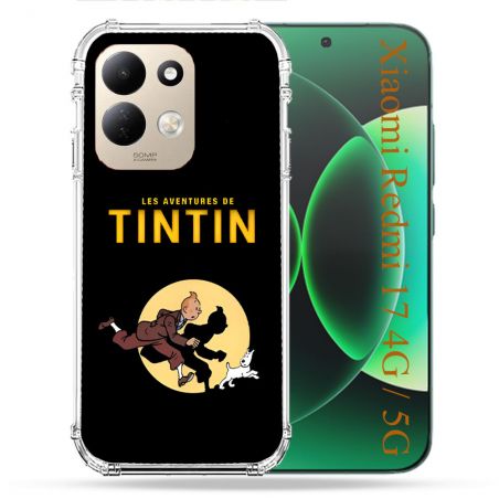 Coque Renforcée Pour Xiaomi Redmi 17 4G / 5G Tintin Classique
