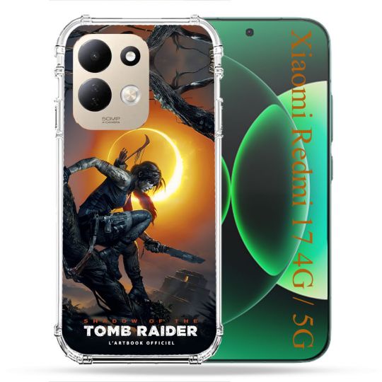 Coque Renforcée Pour Xiaomi Redmi 17 4G / 5G Tomb Raider