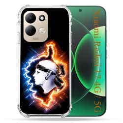 Coque Renforcée Pour Xiaomi Redmi 17 4G / 5G Voyage Corse Brillante