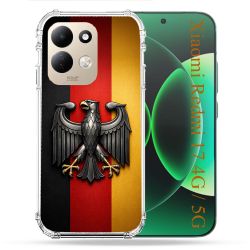 Coque Renforcée Pour Xiaomi Redmi 17 4G / 5G Voyage Drapeau Allemagne
