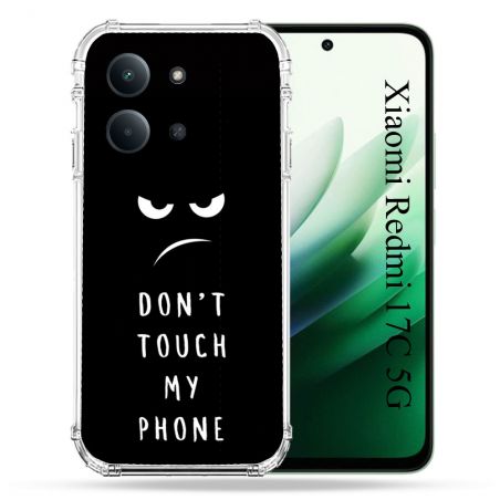 Coque Renforcée Pour Xiaomi Redmi 17C 5G Humour Don't Touch
