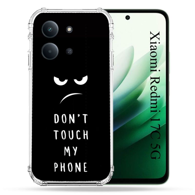 Coque Renforcée Pour Xiaomi Redmi 17C 5G Humour Don't Touch