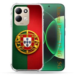 Coque Renforcée Pour Xiaomi Redmi 17 4G / 5G Voyage Drapeau Portugal