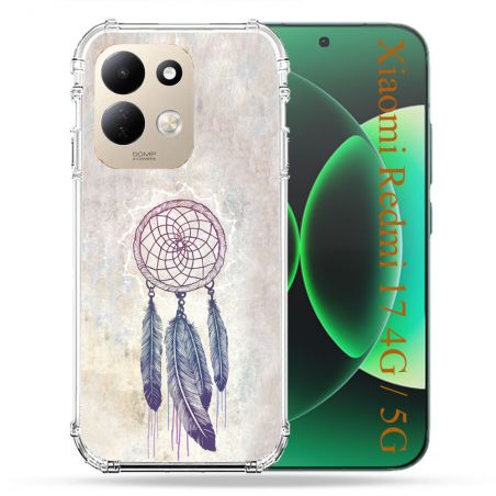 Coque Renforcée Pour Xiaomi Redmi 17 4G / 5G Zen Attrape Reve Blanc