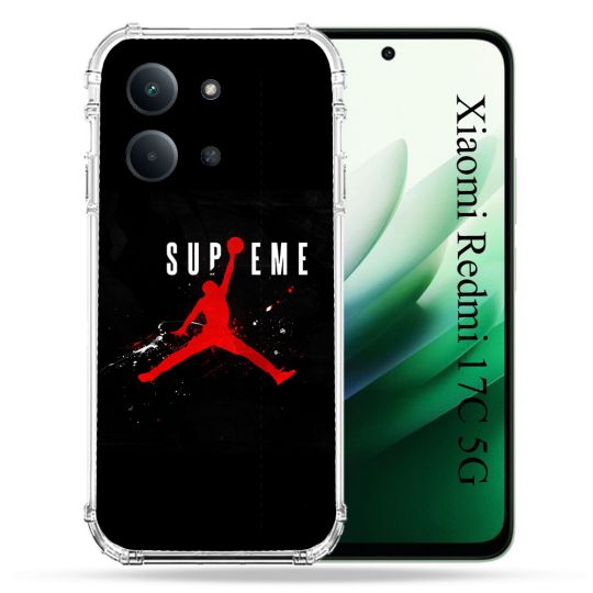 Coque Renforcée Pour Xiaomi Redmi 17C 5G Jordan Supreme Noir