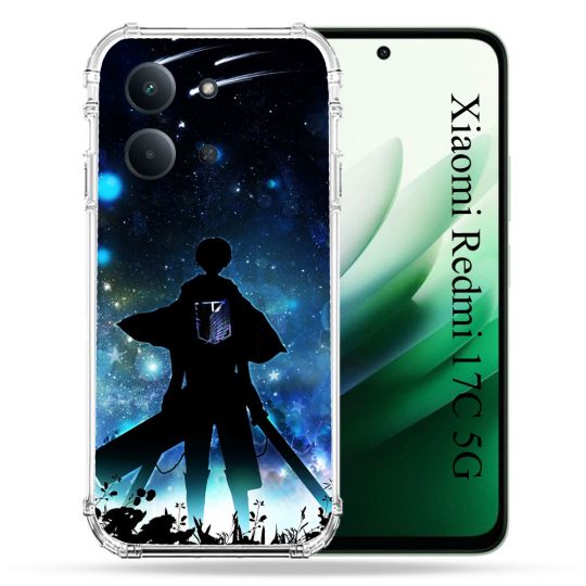 Coque Renforcée Pour Xiaomi Redmi 17C 5G Manga Attaque Titans Levi