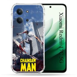 Coque Renforcée Pour Xiaomi Redmi 17C 5G Manga Chainsaw Man Denji