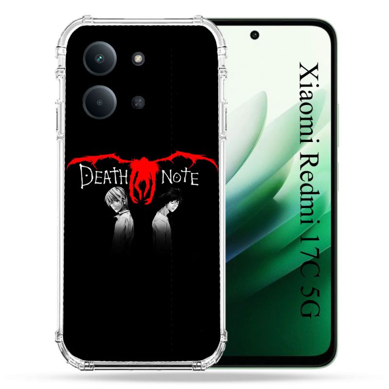 Coque Renforcée Pour Xiaomi Redmi 17C 5G Manga Death Note Noir