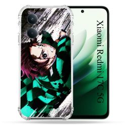 Coque Renforcée Pour Xiaomi Redmi 17C 5G Manga Demon Slayer Tanjiro