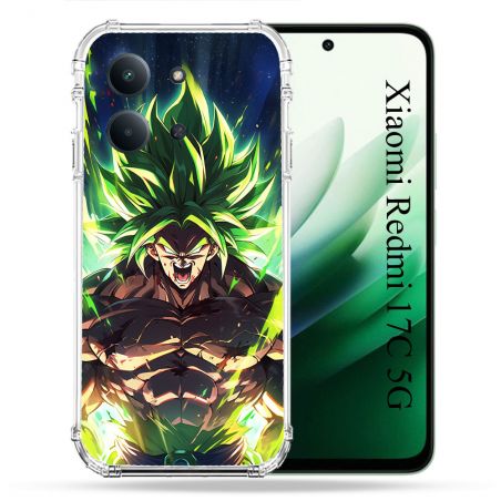 Coque Renforcée Pour Xiaomi Redmi 17C 5G Manga Dragon Ball Broly