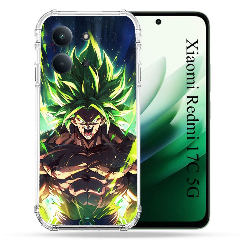 Coque Renforcée Pour Xiaomi Redmi 17C 5G Manga Dragon Ball Broly