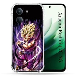 Coque Renforcée Pour Xiaomi Redmi 17C 5G Manga Dragon Ball Sangohan Violet