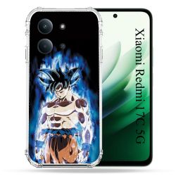 Coque Renforcée Pour Xiaomi Redmi 17C 5G Manga Dragon Ball Sangoku Noir