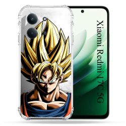 Coque Renforcée Pour Xiaomi Redmi 17C 5G Manga Dragon Ball Sangoku Portrait