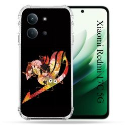 Coque Renforcée Pour Xiaomi Redmi 17C 5G Manga Fairy Tail Logo Noir