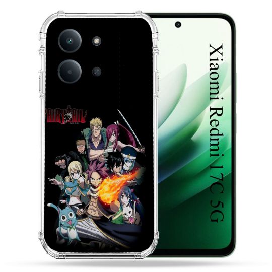 Coque Renforcée Pour Xiaomi Redmi 17C 5G Manga Fairy Tail Logo Team