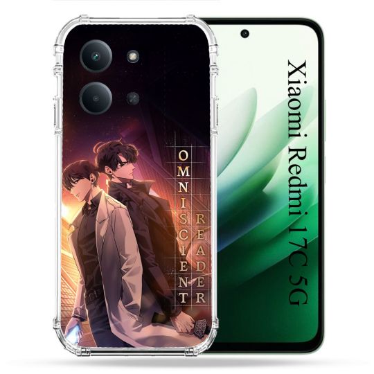 Coque Renforcée Pour Xiaomi Redmi 17C 5G Manga Lecteur Omniscient Affiche