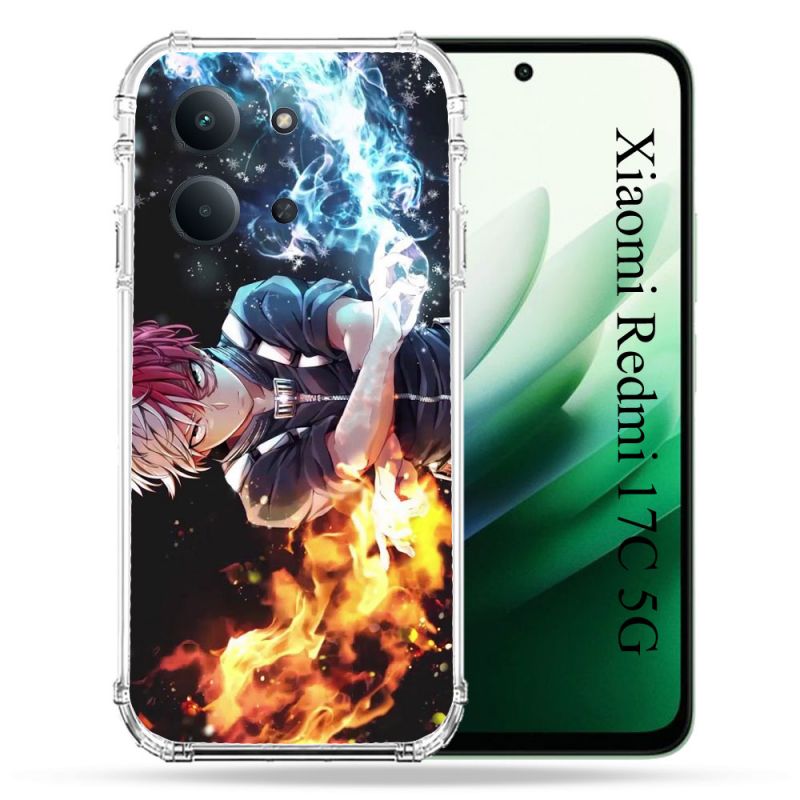 Coque Renforcée Pour Xiaomi Redmi 17C 5G Manga My Hero Academia Shoto