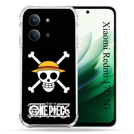 Coque Renforcée Pour Xiaomi Redmi 17C 5G Manga One Piece Tete de Mort