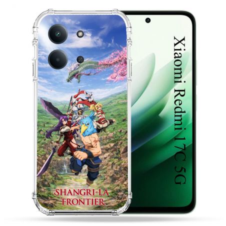 Coque Renforcée Pour Xiaomi Redmi 17C 5G Manga Shangri La Frontier Affiche