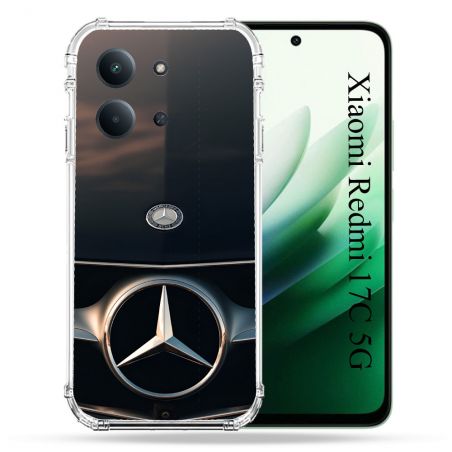 Coque Renforcée Pour Xiaomi Redmi 17C 5G Mercedes Calendre
