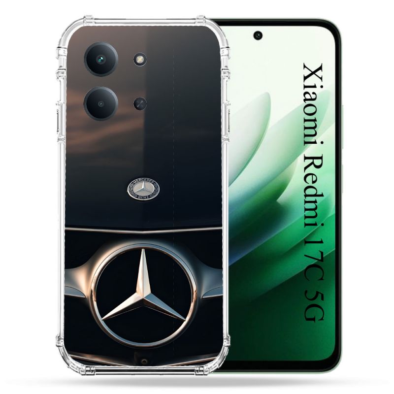 Coque Renforcée Pour Xiaomi Redmi 17C 5G Mercedes Calendre