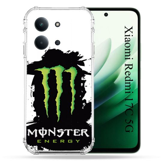 Coque Renforcée Pour Xiaomi Redmi 17C 5G Monster Energy Tache
