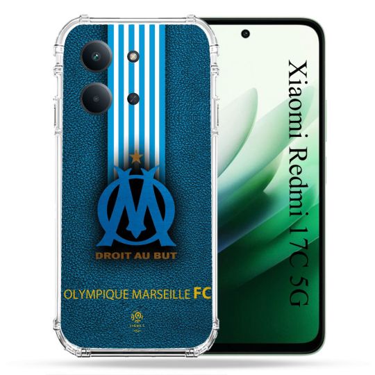 Coque Renforcée Pour Xiaomi Redmi 17C 5G Olympique Marseille OM Bande